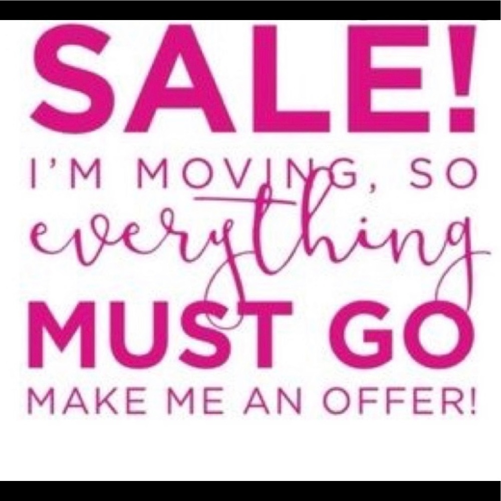 Reasonable offers accepted!